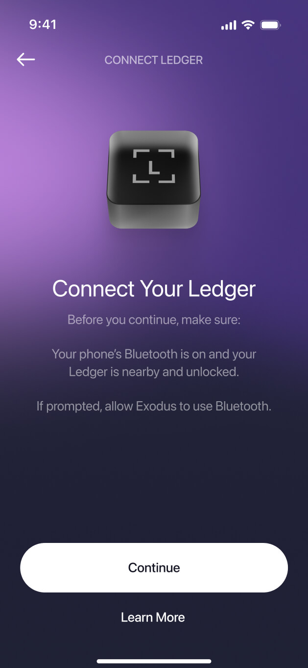 Ledger hardware <br />wallet support